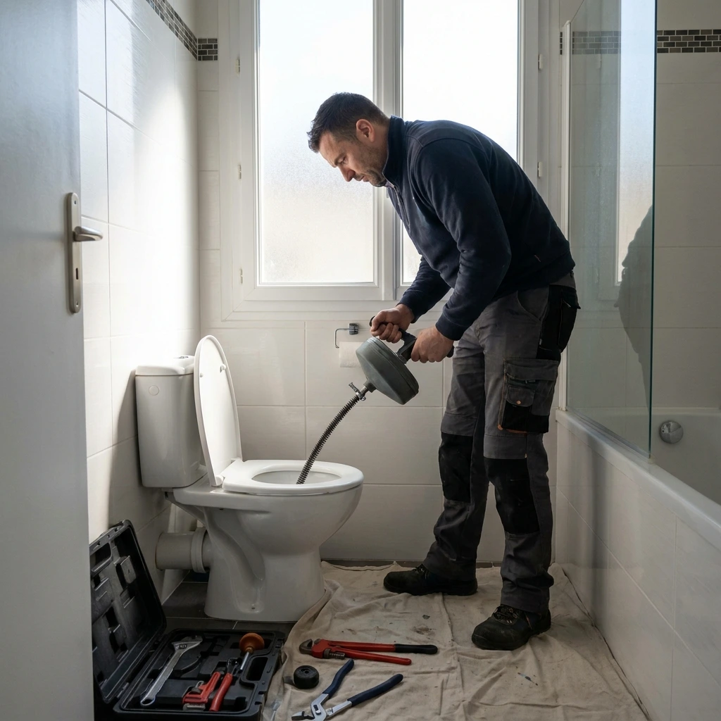 D&eacute;bouchage WC &middot; image &agrave; la une