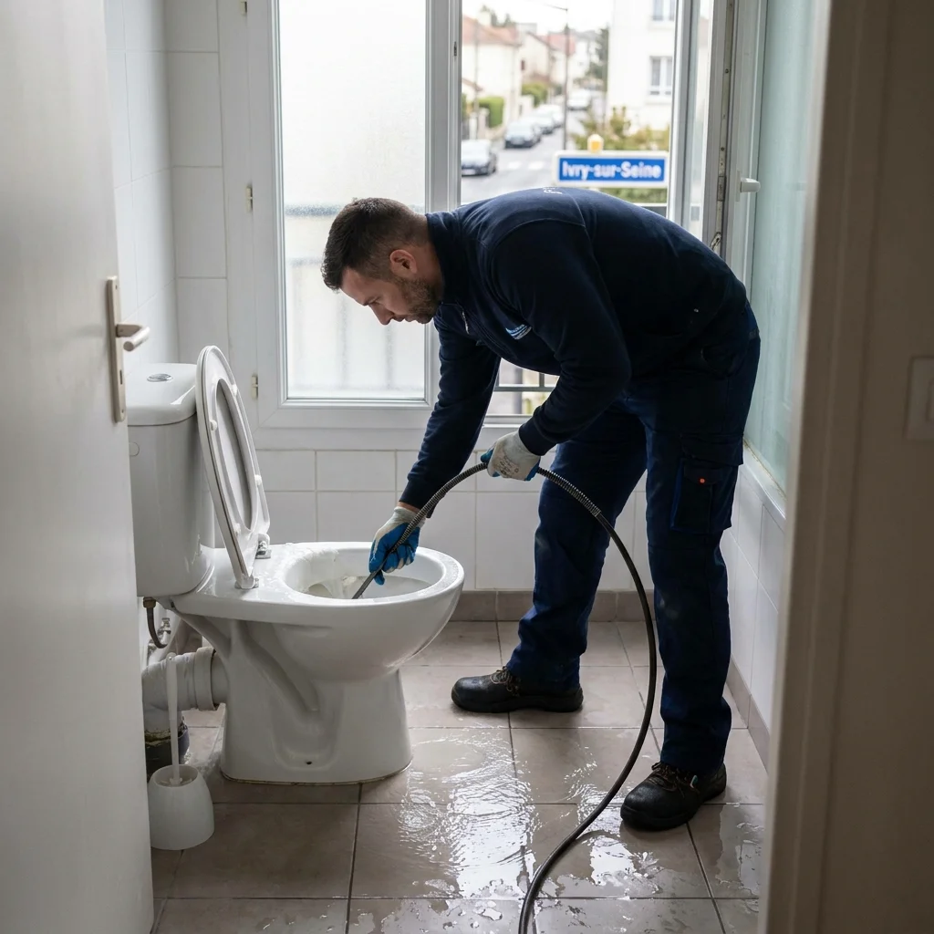 WC Bouch&eacute; qui d&eacute;borde &middot; image &agrave; la une