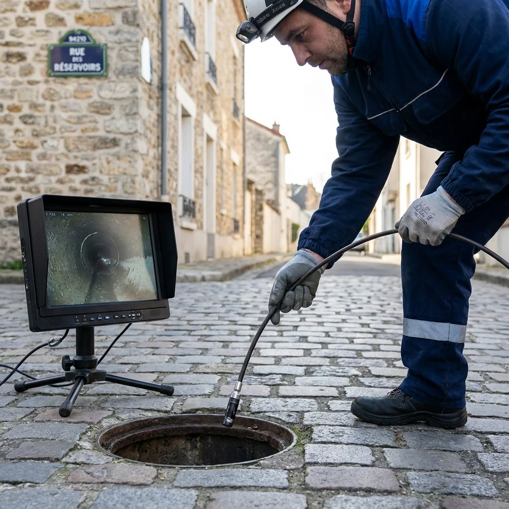 Inspection Cam&eacute;ra canalisation &middot; image &agrave; la une