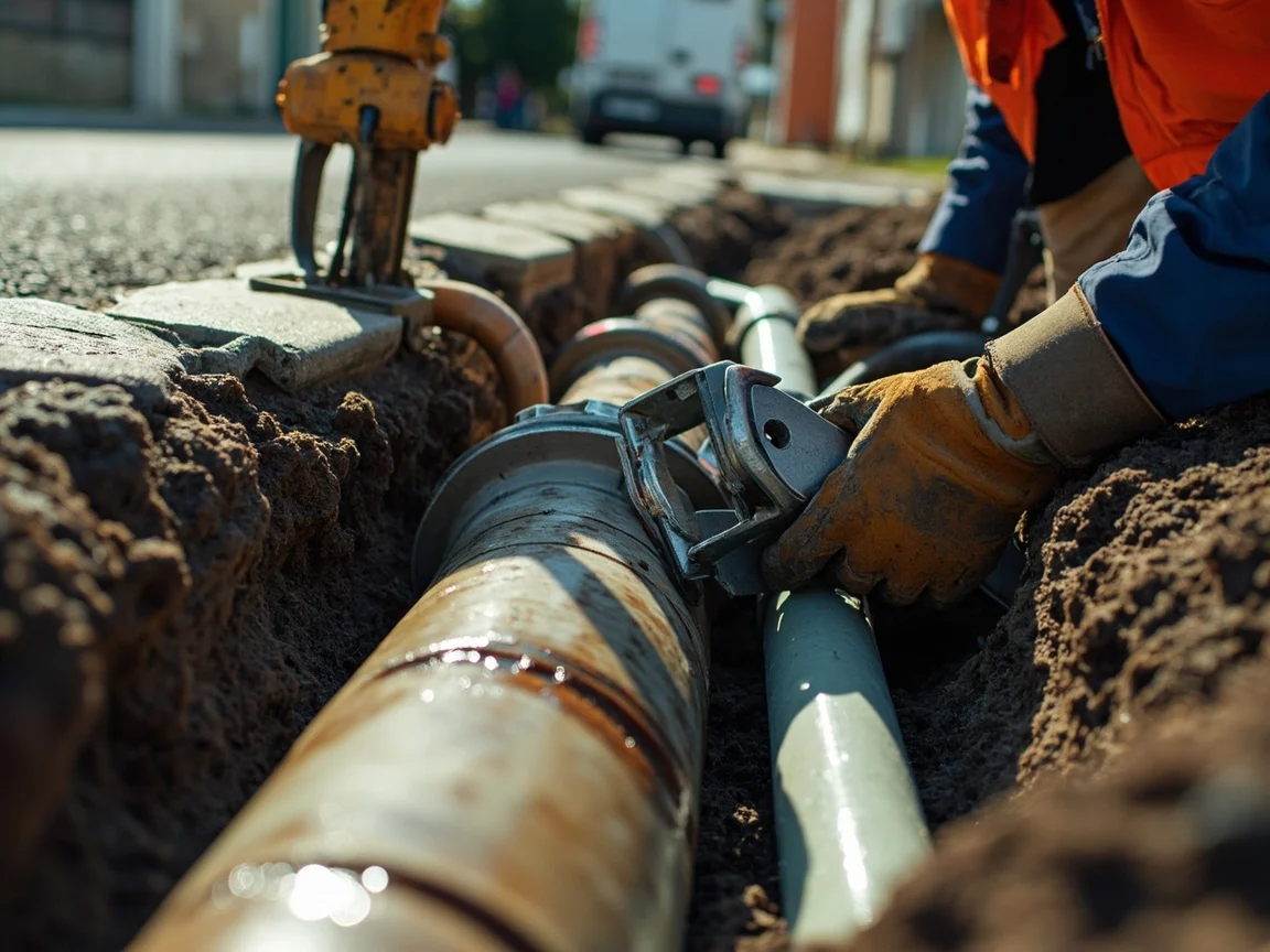 R&eacute;paration de canalisation &middot; image &agrave; la une
