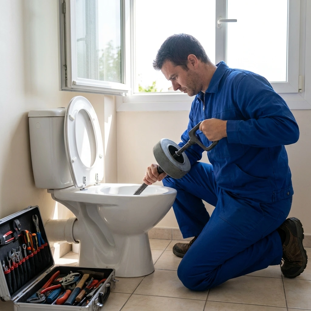 D&eacute;bouchage WC &middot; image &agrave; la une
