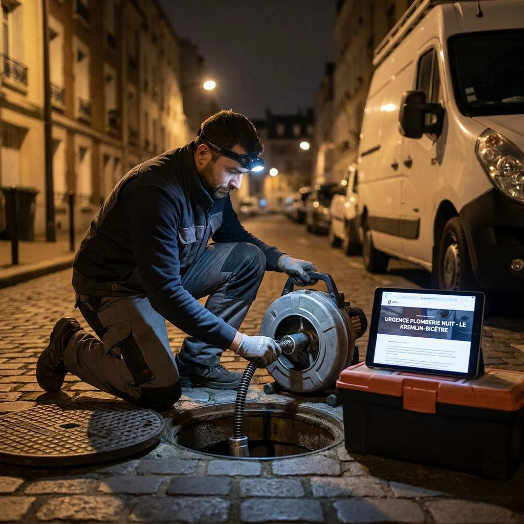 Urgence D&eacute;bouchage nuit &middot; image &agrave; la une