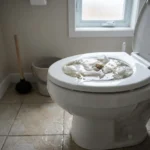WC Bouch&eacute; qui d&eacute;borde &mdash; WC Bouch&eacute; qui d&eacute;borde au Kremlin-Bic&ecirc;tre (94270) &middot; image &agrave; la une