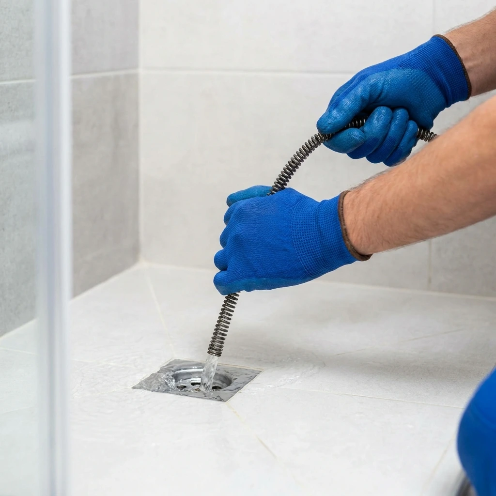 D&eacute;bouchage Douche &middot; image &agrave; la une