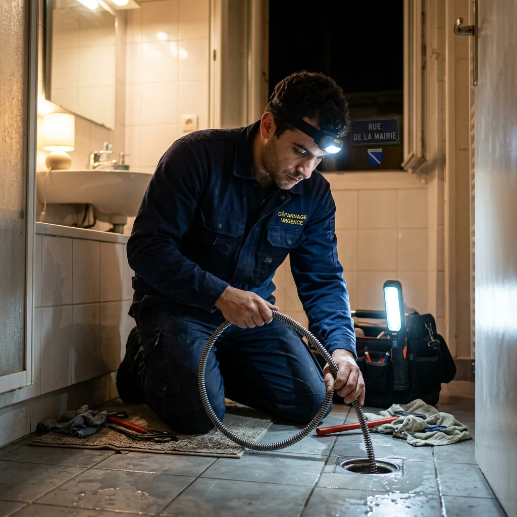 Urgence D&eacute;bouchage nuit &middot; image &agrave; la une