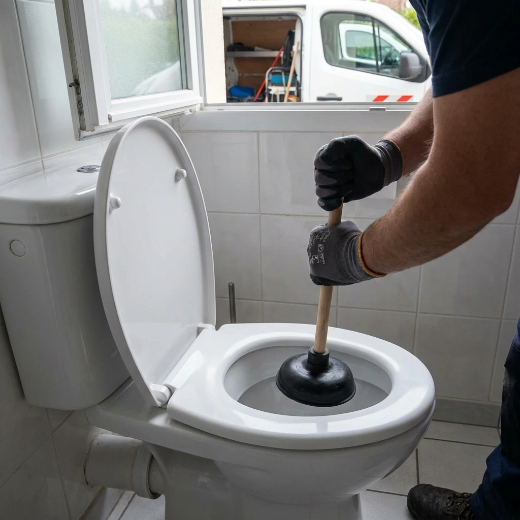 D&eacute;bouchage WC &middot; image &agrave; la une