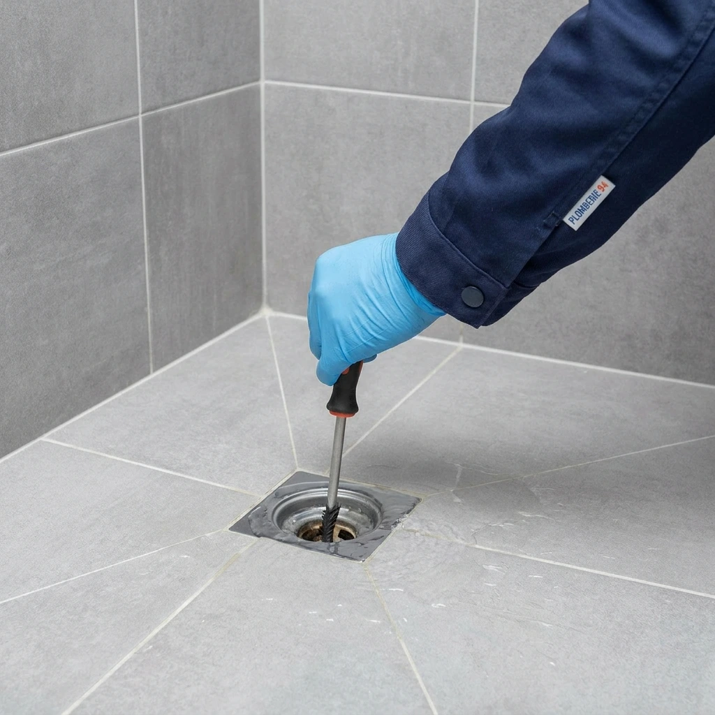 D&eacute;bouchage Douche &middot; image &agrave; la une