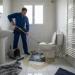 WC Bouch&eacute; qui d&eacute;borde &mdash; WC Bouch&eacute; qui d&eacute;borde &agrave; Santeny (94440) &middot; image &agrave; la une