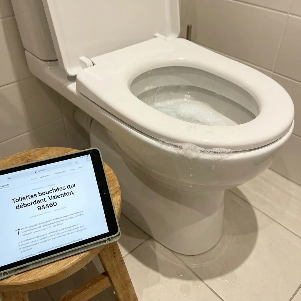 WC Bouch&eacute; qui d&eacute;borde &middot; image &agrave; la une