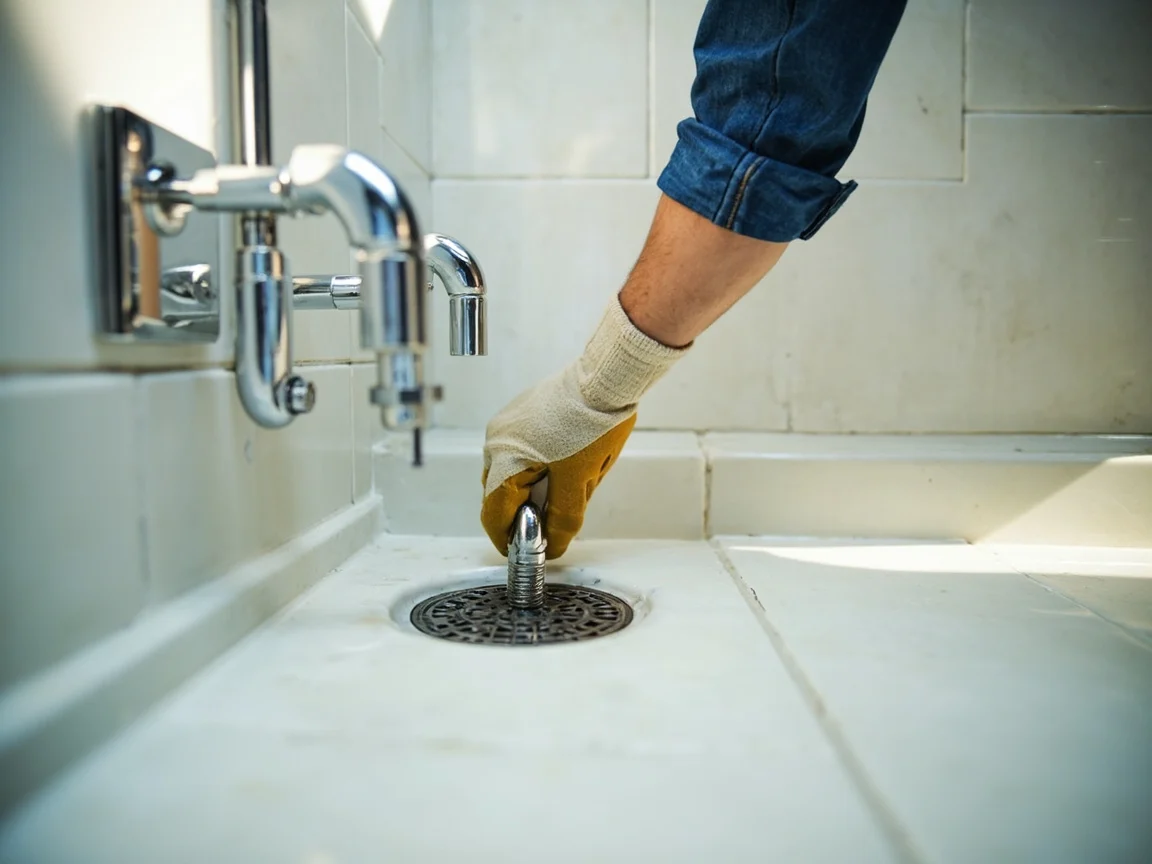 D&eacute;bouchage Douche &middot; image &agrave; la une