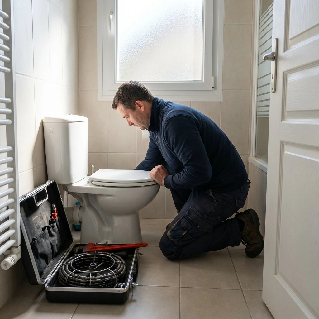 D&eacute;bouchage WC &middot; image &agrave; la une