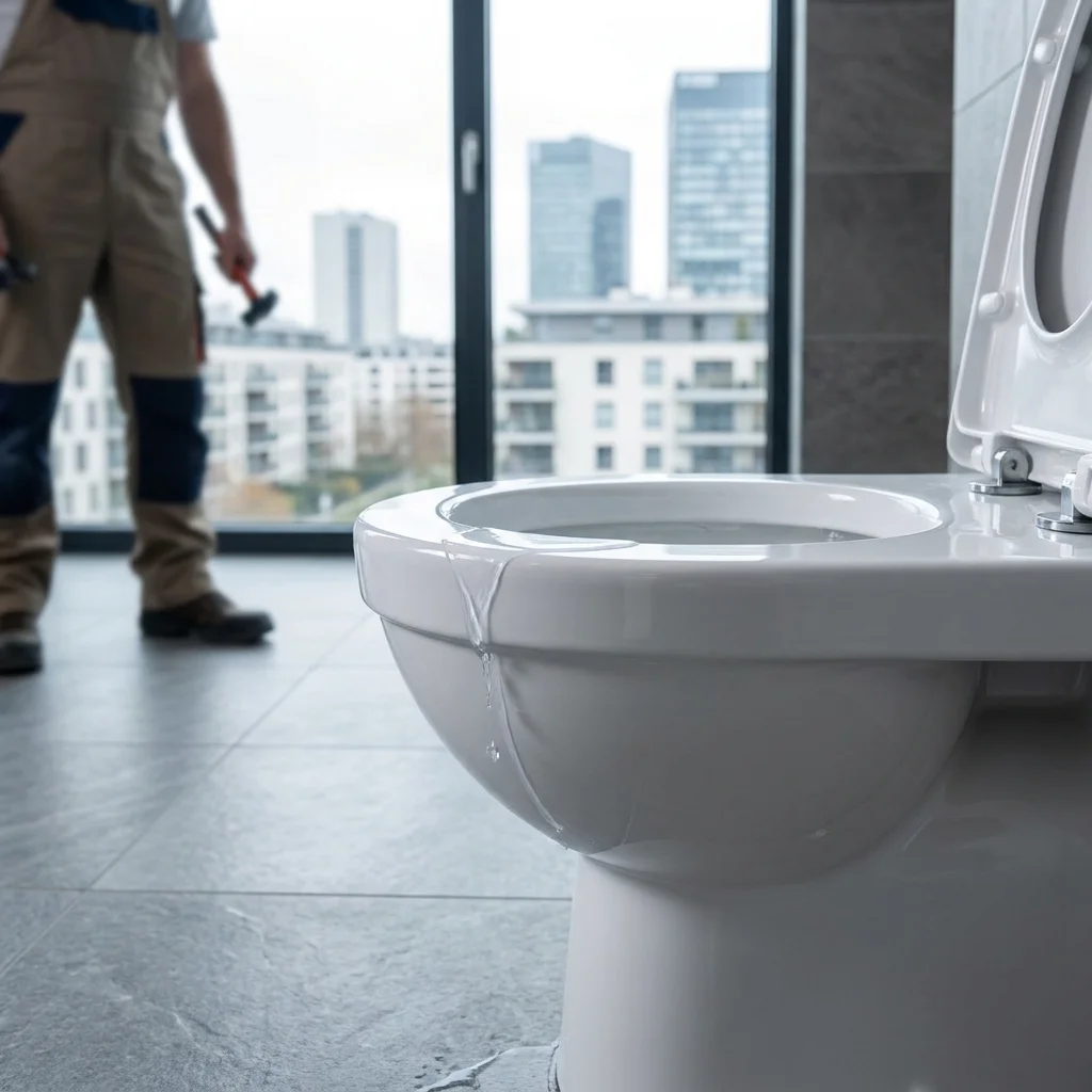 WC Bouch&eacute; qui d&eacute;borde &middot; image &agrave; la une