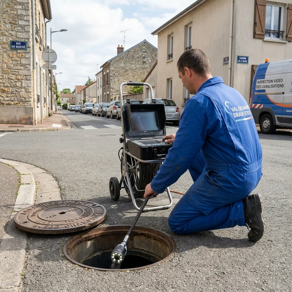 Inspection Cam&eacute;ra canalisation &middot; image &agrave; la une
