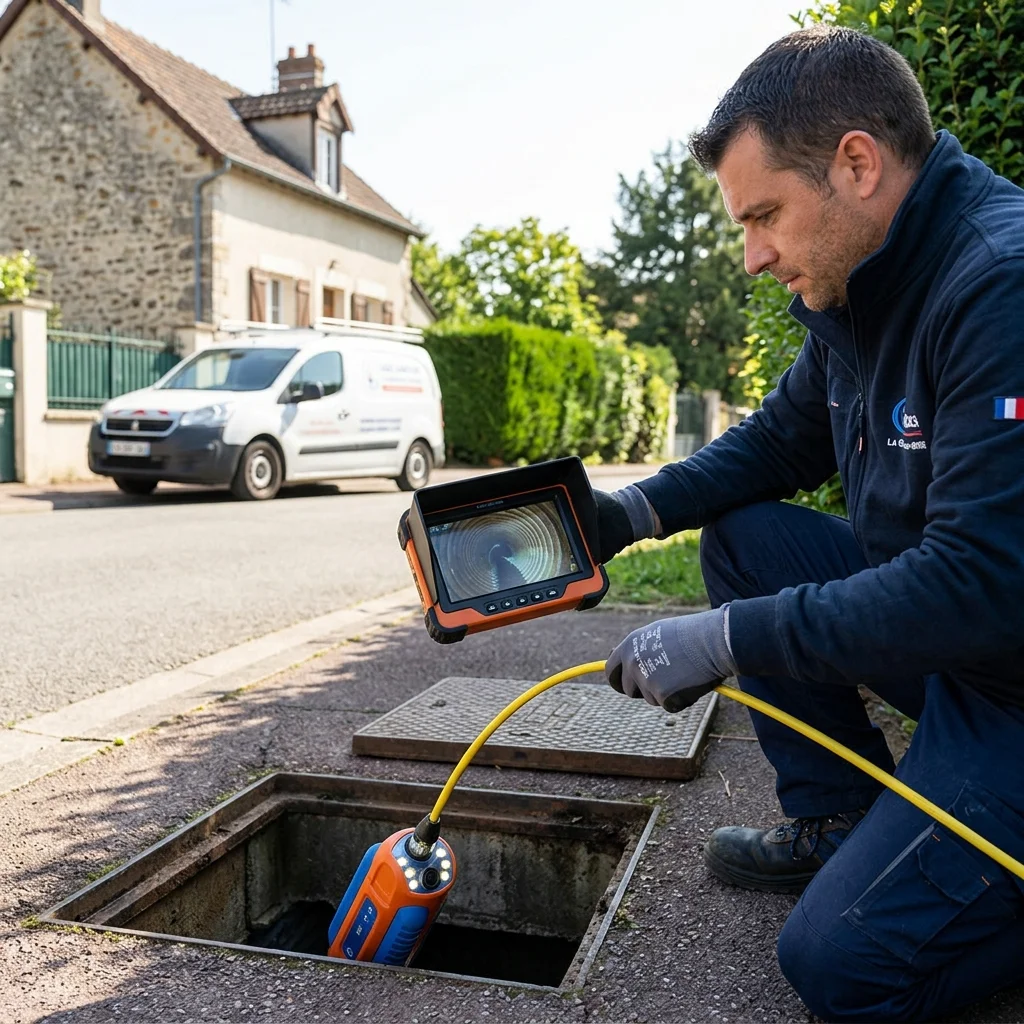 Inspection Cam&eacute;ra canalisation &middot; image &agrave; la une