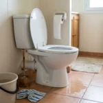 WC Bouch&eacute; qui d&eacute;borde &mdash; WC Bouch&eacute; qui d&eacute;borde &agrave; Queue-en-Brie (94510) &middot; image &agrave; la une
