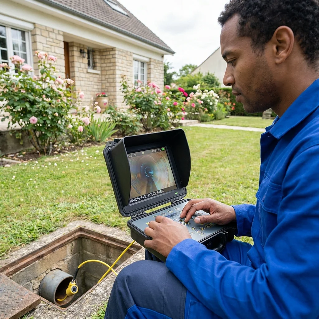 Inspection Cam&eacute;ra canalisation &middot; image &agrave; la une