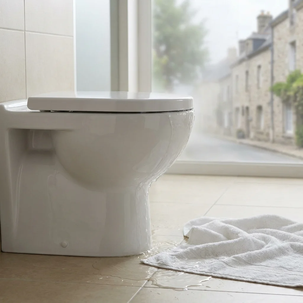 WC Bouch&eacute; qui d&eacute;borde &middot; image &agrave; la une