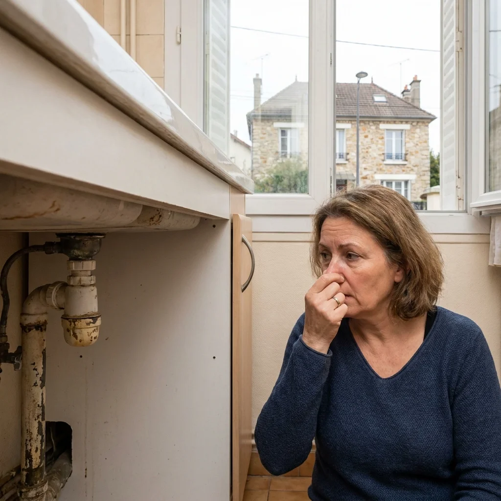 Odeur &Eacute;gout maison &middot; image &agrave; la une