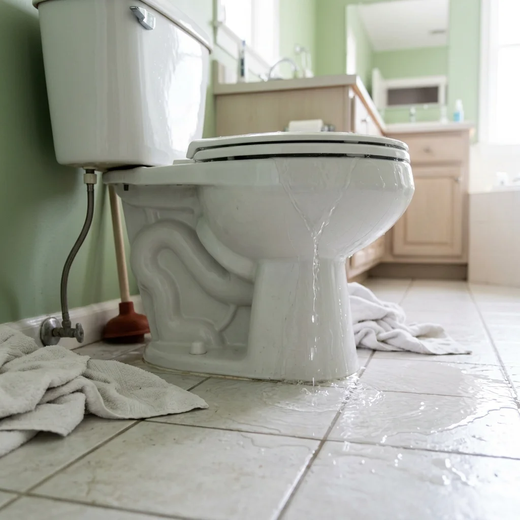 WC Bouch&eacute; qui d&eacute;borde &middot; image &agrave; la une