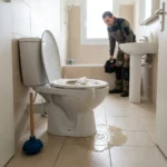 WC Bouch&eacute; qui d&eacute;borde &mdash; WC Bouch&eacute; qui d&eacute;borde &agrave; Choisy-le-Roi (94600) &middot; image &agrave; la une
