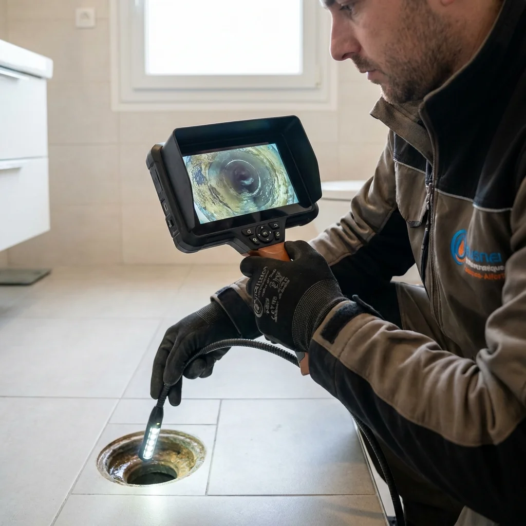 Inspection Cam&eacute;ra canalisation &middot; image &agrave; la une