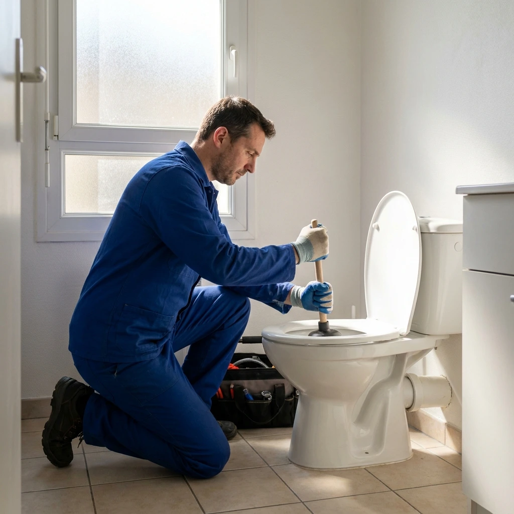 D&eacute;bouchage WC &middot; image &agrave; la une