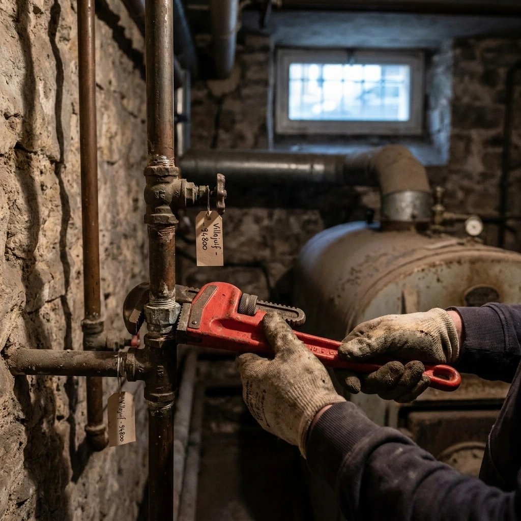 R&eacute;paration de canalisation &middot; image &agrave; la une