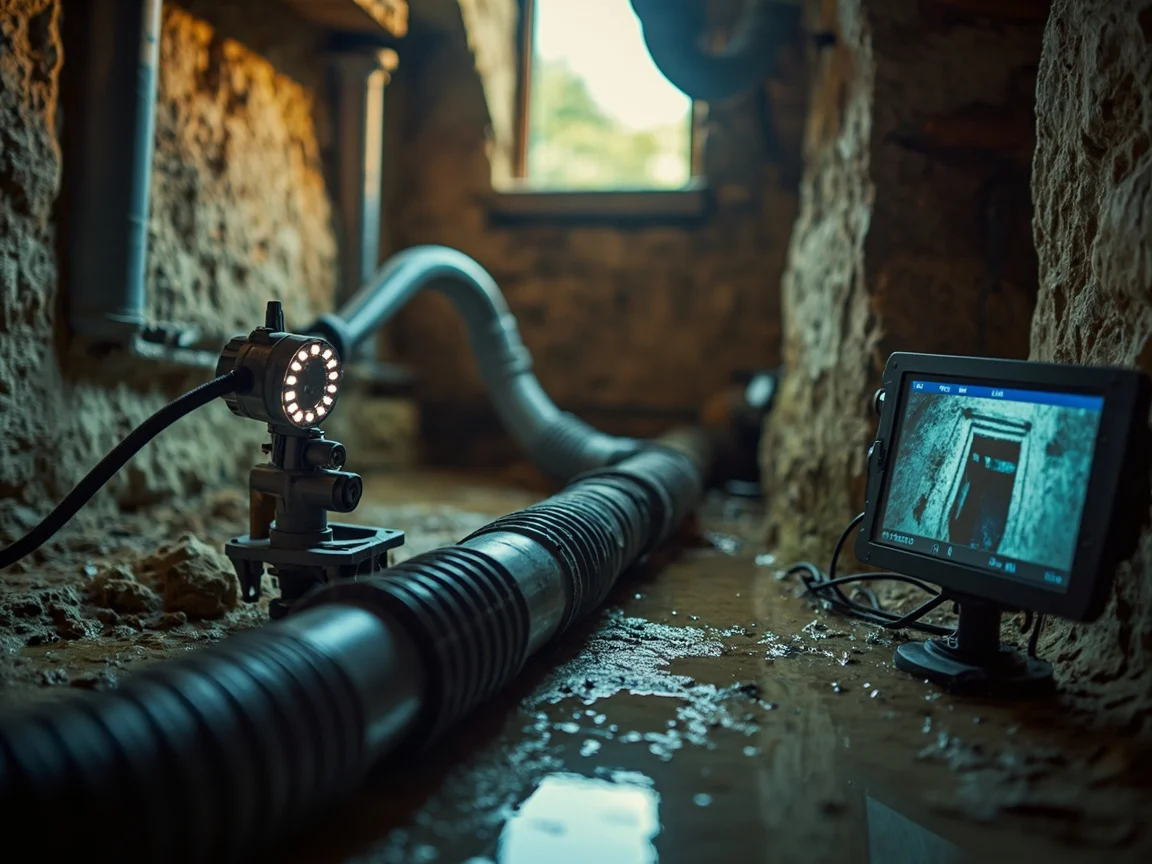 Inspection Cam&eacute;ra canalisation &middot; image &agrave; la une