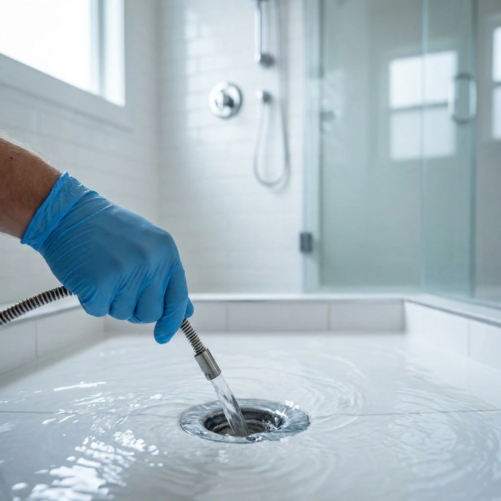 D&eacute;bouchage Douche &middot; image &agrave; la une