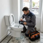 WC Bouch&eacute; qui d&eacute;borde &mdash; WC Bouch&eacute; qui d&eacute;borde &agrave; Franconville (95130) &middot; image &agrave; la une