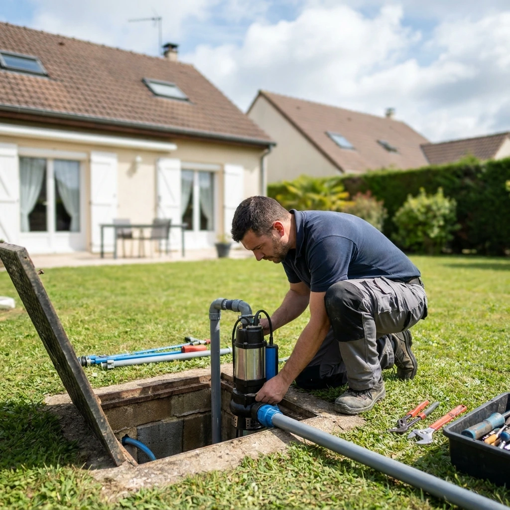 Installation Pompe de Relevage &middot; image &agrave; la une