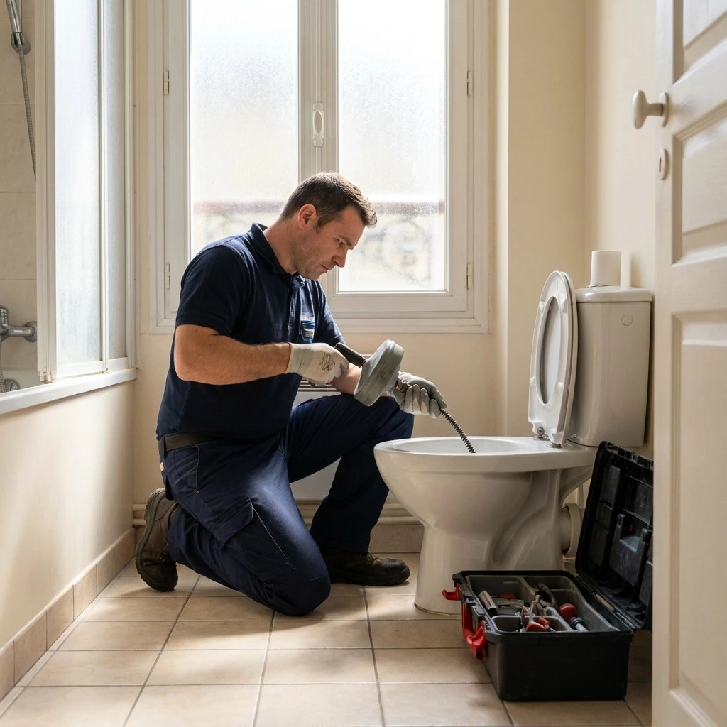 D&eacute;bouchage WC &middot; image &agrave; la une