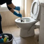 WC Bouch&eacute; qui d&eacute;borde &mdash; WC Bouch&eacute; qui d&eacute;borde &agrave; Fontenay-en-Parisis (95190) &middot; image &agrave; la une