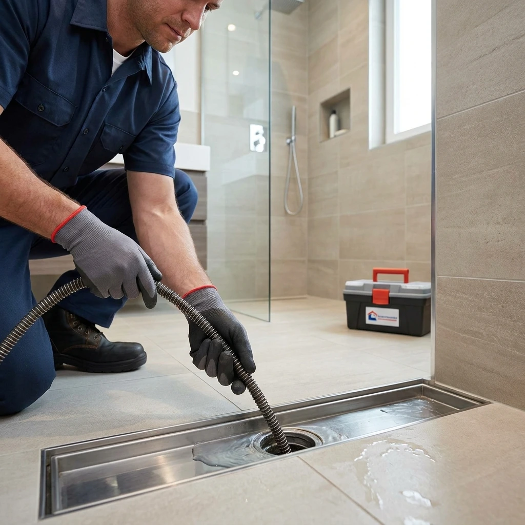 D&eacute;bouchage Douche &middot; image &agrave; la une