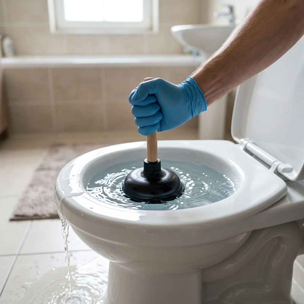 WC Bouch&eacute; qui d&eacute;borde &middot; image &agrave; la une