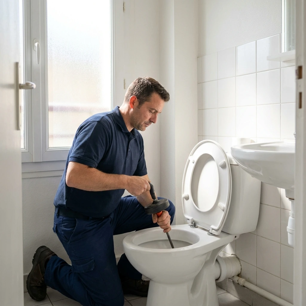D&eacute;bouchage WC &middot; image &agrave; la une