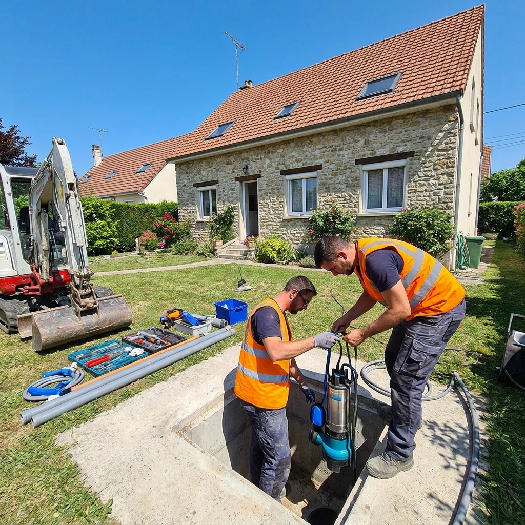 Installation Pompe de Relevage &middot; image &agrave; la une