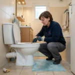 WC Bouch&eacute; qui d&eacute;borde &mdash; WC Bouch&eacute; qui d&eacute;borde &agrave; Herblay-sur-Seine (95220) &middot; image &agrave; la une