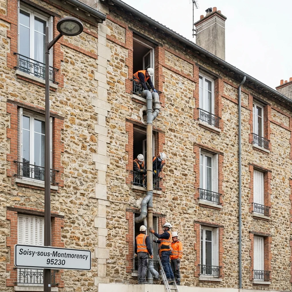 Curage Colonne immeuble &middot; image &agrave; la une