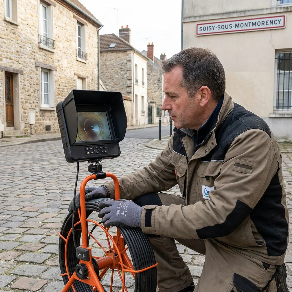Inspection Cam&eacute;ra canalisation &middot; image &agrave; la une