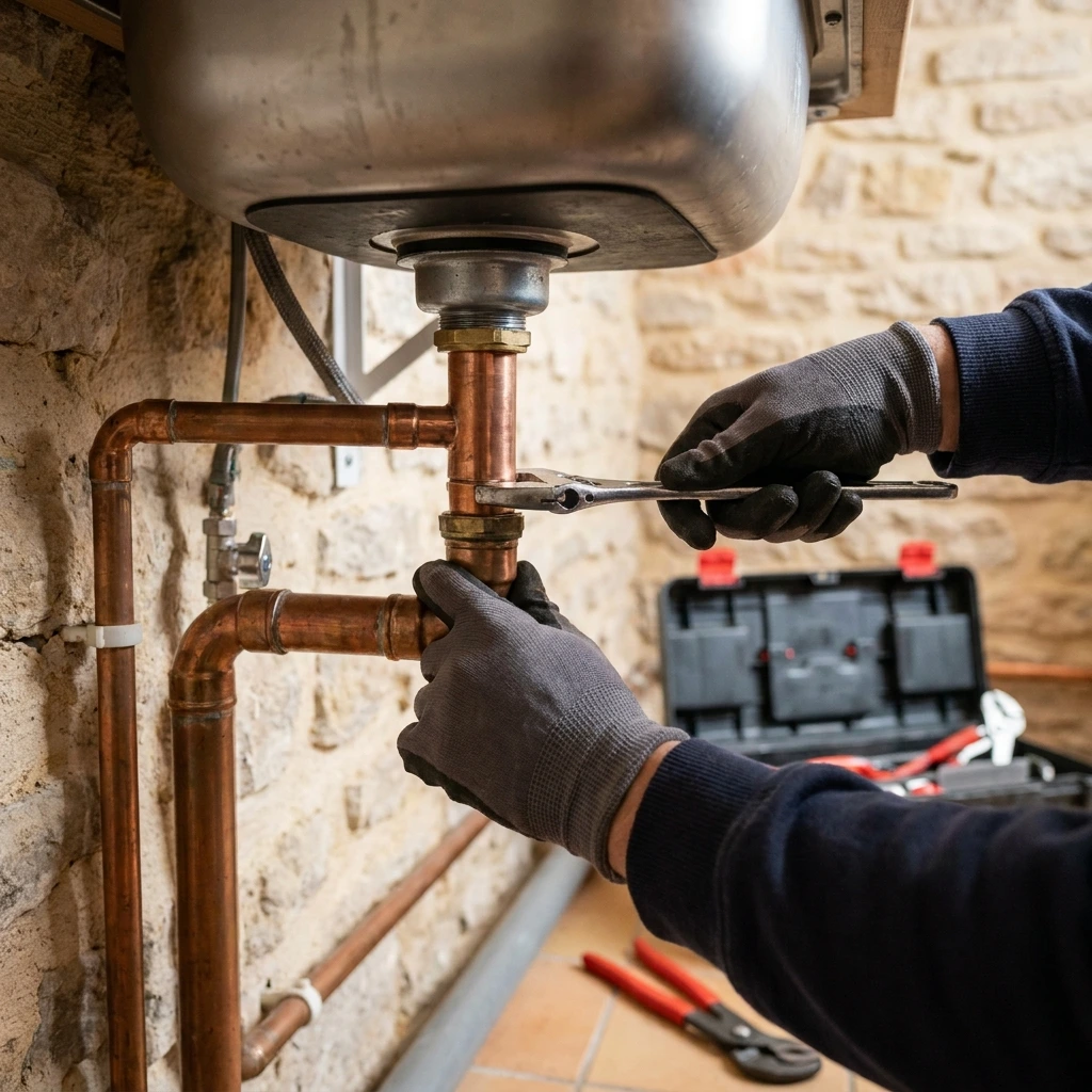 R&eacute;paration de canalisation &middot; image &agrave; la une