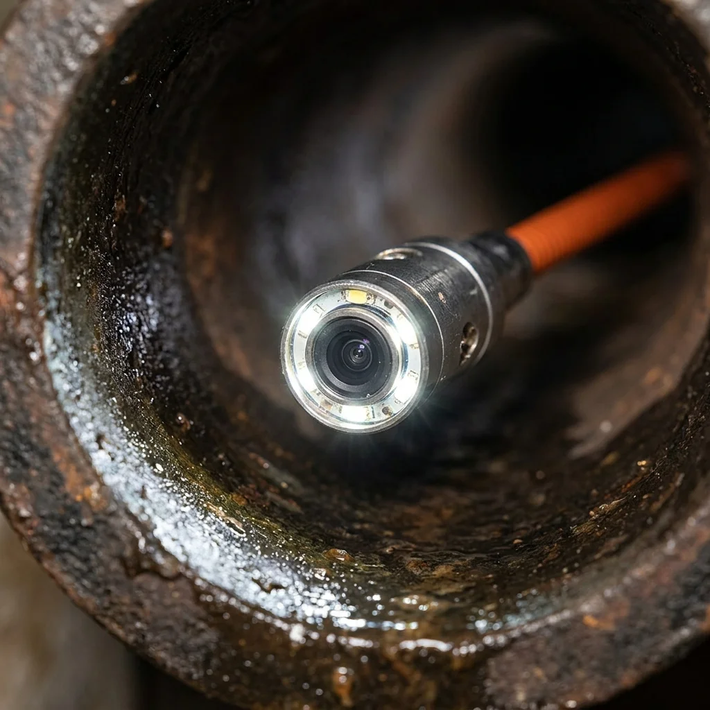 Inspection Cam&eacute;ra canalisation &middot; image &agrave; la une