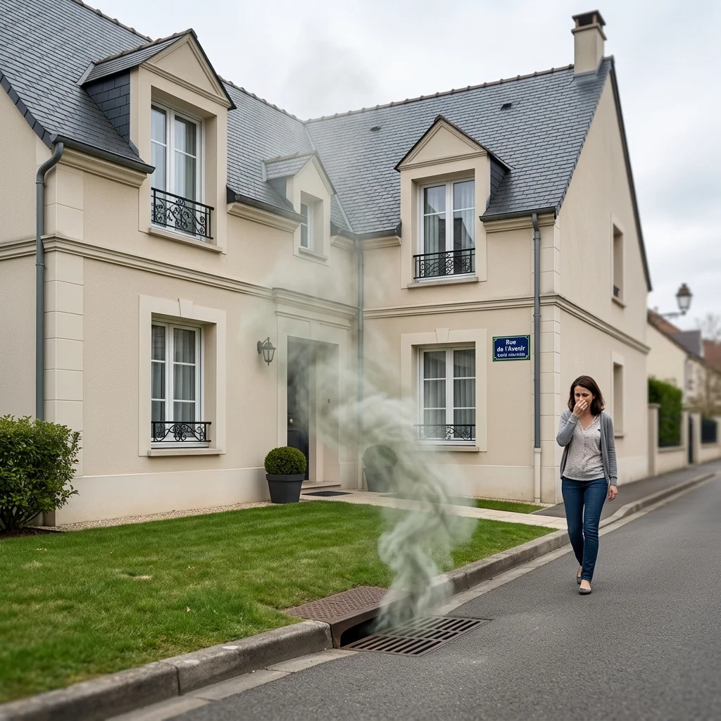 Odeur &Eacute;gout maison &middot; image &agrave; la une