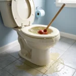 WC Bouch&eacute; qui d&eacute;borde &mdash; WC Bouch&eacute; qui d&eacute;borde &agrave; Belloy-en-France (95270) &middot; image &agrave; la une