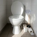 WC Bouch&eacute; qui d&eacute;borde &mdash; WC Bouch&eacute; qui d&eacute;borde &agrave; Chaumontel (95270) &middot; image &agrave; la une