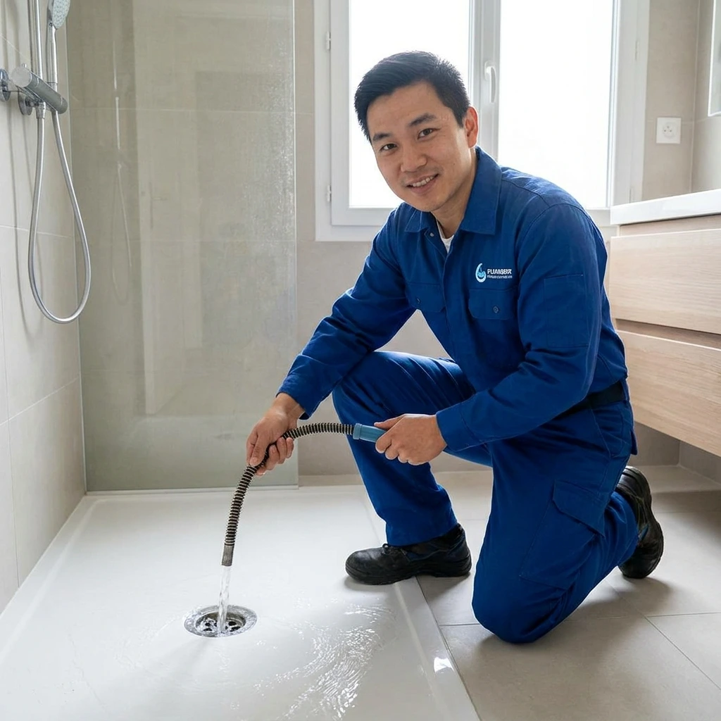 D&eacute;bouchage Douche &middot; image &agrave; la une