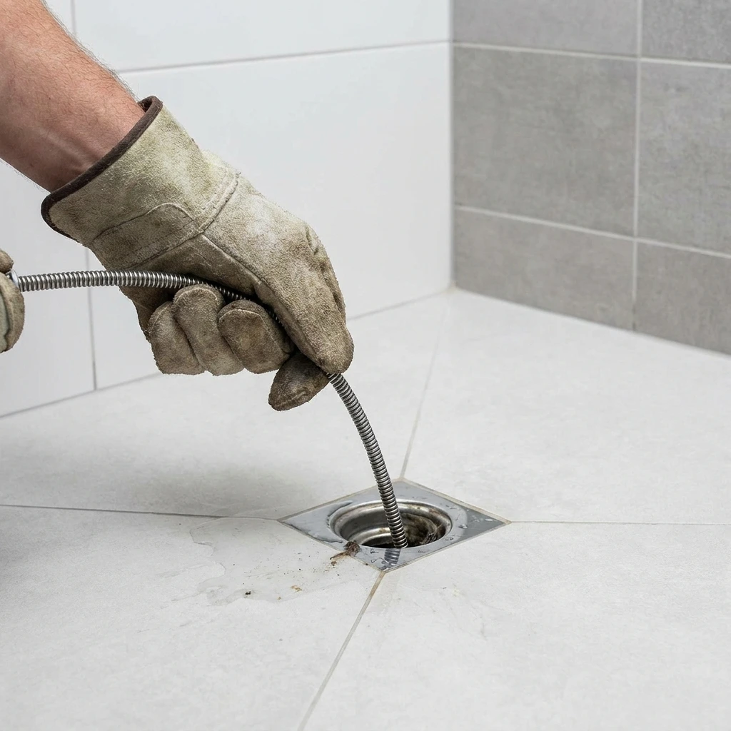 D&eacute;bouchage Douche &middot; image &agrave; la une