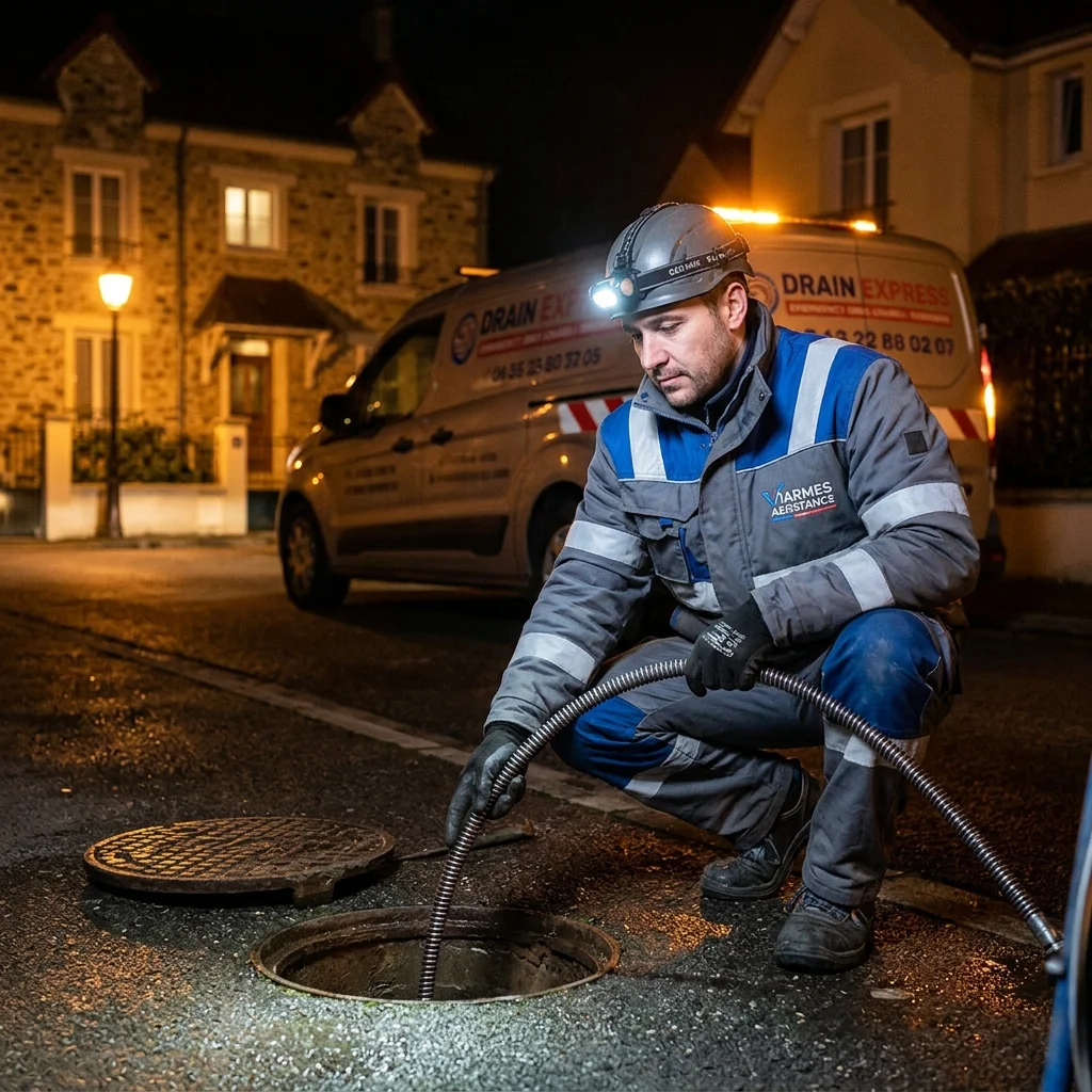 Urgence D&eacute;bouchage nuit &middot; image &agrave; la une