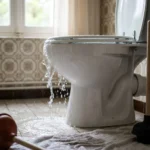WC Bouch&eacute; qui d&eacute;borde &mdash; WC Bouch&eacute; qui d&eacute;borde &agrave; Viarmes (95270) &middot; image &agrave; la une