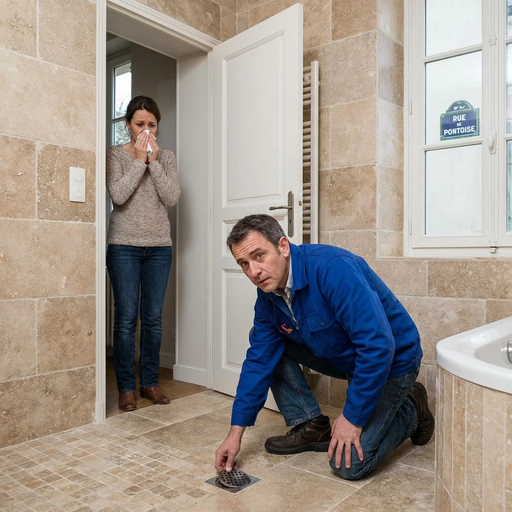 Odeur &Eacute;gout maison &middot; image &agrave; la une